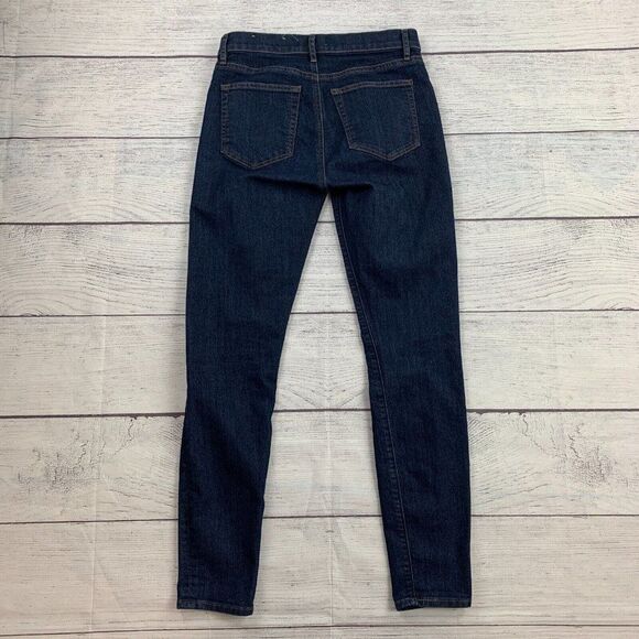LOFT Jeans 26 / 2 Skinny Dark Wash Inseam 28.5" - Picture 4 of 9